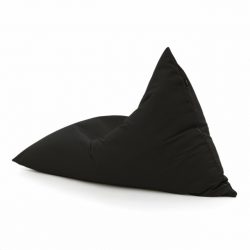 Babzsákfotel, fekete textil.  Babzsákfotel kölcsönzés, bérlés, bérbeadás. KölcsönBútor!